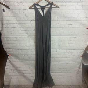 Banana Republic Gray Maxi Dress